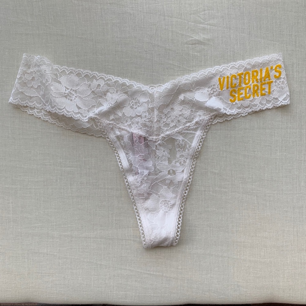 White Victoria Secret Thongs!!